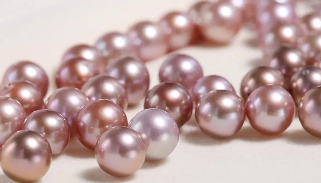 9-10mm High Luster Pearl Natural Nude Color Handmade 14k Gold Filled Earrings, Vanilla Pearl Earrings, Anniversary Gift Idea, Gift for Mon Etsy