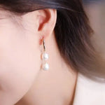 9.5mm High Luster Akoya Pearl Drop Earrings - 14K Gold Filled Etsy