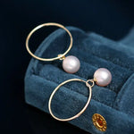 8-9mm High Luster Pearl Natural Nude Color Handmade 14k Gold Filled Earrings, Vanilla Pearl Earrings, Anniversary Gift Idea, Gift for Mon Etsy
