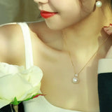 11-14mm High Luster Freshwater Pearl Necklace - 18K Gold Etsy