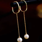 6mm Natural Akoya Pearls from Japan Earrings 14k Solid Yellow Gold Seawater White Pearl Earrings, Anniversary Gift Idea, Gift for Mom Etsy