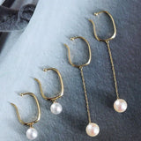 6mm Natural Akoya Pearls from Japan Earrings 14k Solid Yellow Gold Seawater White Pearl Earrings, Anniversary Gift Idea, Gift for Mom Etsy