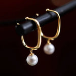 6mm Natural Akoya Pearls from Japan Earrings 14k Solid Yellow Gold Seawater White Pearl Earrings, Anniversary Gift Idea, Gift for Mom Etsy