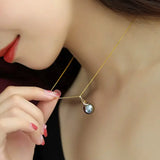 12mm Tahitian Black Pearl Necklace - 18K Yellow Gold Etsy