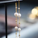 18K Yellow Gold Natural Akoya Pearl from Japan Bracelets Bracelets Etsy