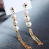 6-6.5mm High Luster Akoya Pearl Earrings - 14K Yellow Gold Filled Etsy