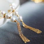 6-6.5mm High Luster Akoya Pearl Earrings - 14K Yellow Gold Filled Etsy