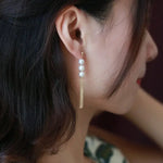 6-6.5mm High Luster Akoya Pearl Earrings - 14K Yellow Gold Filled Etsy