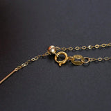 5A+ Freshwater White Pearl Smile Necklace Handmade 18k Solid Yellow Gold Beaded Pearl Necklace, Keloid Hided Necklace, Anniversary Gift Idea Etsy