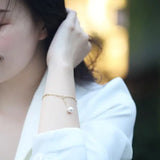 9mm Akoya Pearl Bracelet - 18K Cuba Chain Design Etsy