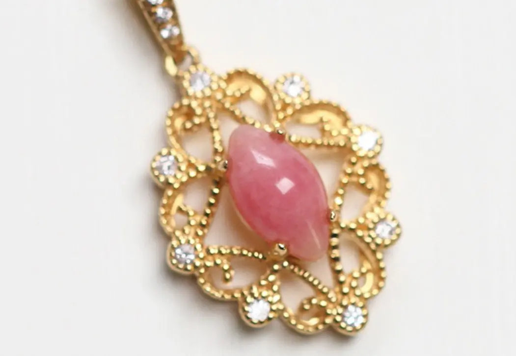 Queen Conch Pearl 18K Solid Yellow Gold Bespoke Necklace (Customize), Strombus Gigas, Flamed Pink, Seawater Pearl, Customized Jewelry, Gift Etsy