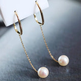 6mm Natural Akoya Pearls from Japan Earrings 14k Solid Yellow Gold Seawater White Pearl Earrings, Anniversary Gift Idea, Gift for Mom Etsy