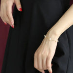 18K Yellow Gold Natural Akoya Pearl from Japan Bracelets Bracelets Etsy