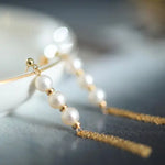 6-6.5mm High Luster Akoya Pearl Earrings - 14K Yellow Gold Filled Etsy