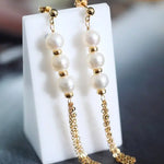 6-6.5mm High Luster Akoya Pearl Earrings - 14K Yellow Gold Filled Etsy