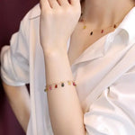 AAA+ High Luster White Pearl & Tourmaline - 14K Yellow Gold Filled Etsy