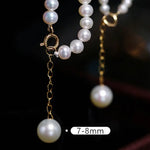 2-5mm Natural High Luster Baby White Pearl Handmade 18k Solid Yellow Gold Baby Pearl Necklace, Pearl Beaded Choker, Anniversary Gift Idea Etsy