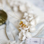Natural Citrine Necklace Handmade 18K Gold Plated Vermeil Star Necklace, Anniversary Gift Idea, Retro Fine Jewelry Etsy