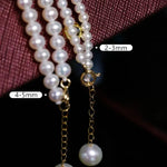 2-5mm Natural High Luster Baby White Pearl Handmade 18k Solid Yellow Gold Baby Pearl Necklace, Pearl Beaded Choker, Anniversary Gift Idea Etsy