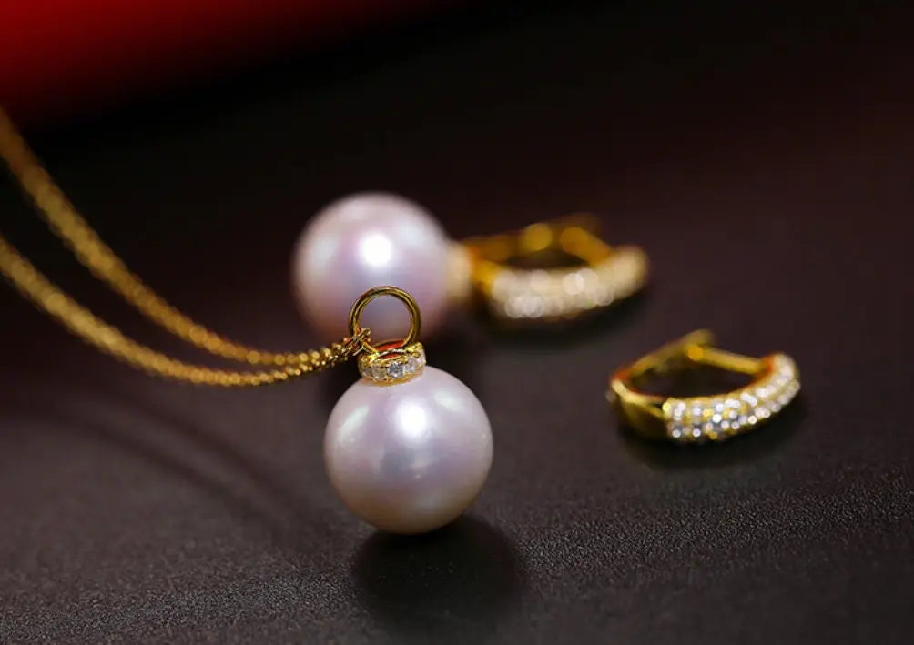 12mm High Luster White Pearl Earrings - Silver 925 Etsy