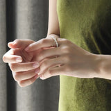 5A+ Natural Akoya Pearl Ring Handmade, 18K Yellow Gold Akoya Pearl Beaded Ring, Double Ring, Seawater Pearl Ring, Anniversary Gift Idea Etsy