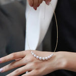 18K Yellow Gold & Natural High Luster Akoya Pearl Strand Chokers Etsy