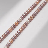 4A+ Natural High Luster Colorful Pearl Chokers, Handmade 18k Solid Yellow Gold Chokers, Purple Baby Pearl Chokers, Gift for Her Etsy