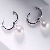 4A+ High Luster Pearl 12mm Handmade 925 Silver White Pink Pearl Earrings, Freshwater Pearl Earrings, Pink Pearl, Diamond Earrings Etsy