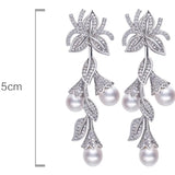 4A+ High Luster Pearl 8mm Handmade 925 Silver White Pink Pearl Earrings, Freshwater Pearl Earrings, Diamond Earrings, Gift for Mom Etsy