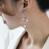 4A+ High Luster Pearl 8mm Handmade 925 Silver White Pink Pearl Earrings, Freshwater Pearl Earrings, Diamond Earrings, Gift for Mom Etsy