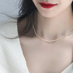 3mm Natural Akoya Baby Pearl Necklace, Handmade 18k Solid Yellow Gold Golden Baby Pearl Necklace, Colorful Baby Pearl Beaded Choker Etsy