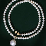 12mm Freshwater White Pink Pearl Strand Chokers - 14K Yellow Gold Etsy