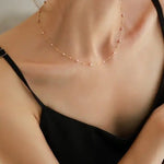 18K Yellow Gold Purple Pearl Choker - Natural High Luster Baby Pearl Necklace Etsy