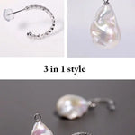 16mm High Luster Freshwater Pearl Necklace - 2 in 1 Jewelry Etsy