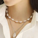 16mm High Luster Freshwater Pearl Necklace - 2 in 1 Jewelry Etsy
