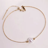 18k Yellow Gold Natural High Luster White Pearl Bracelets, Beaded Bracelets, DIY Bracelets, Anniversary Gift Idea, Gift for her Etsy