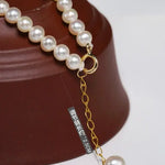 5A+ Natural Freshwater Baby Pearl Bracelets, Handmade 18k Solid Yellow Gold Bracelets, Stackable Bracelet, Anniversary Gift Idea Etsy
