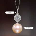 5A+ Natural High Luster White Pearl Necklace, Silver 925 Handmade Necklace, Anniversary Gift Idea, Gift for Mom, Gift for Her Etsy