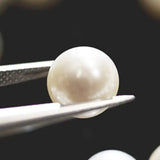 8mm Pearl Drop Earrings - 18K Yellow Gold Etsy
