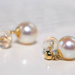 8mm Pearl Drop Earrings - 18K Yellow Gold Etsy