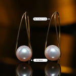 9mm High Luster Akoya Pearl Hook Earrings - 18K Yellow Gold Etsy
