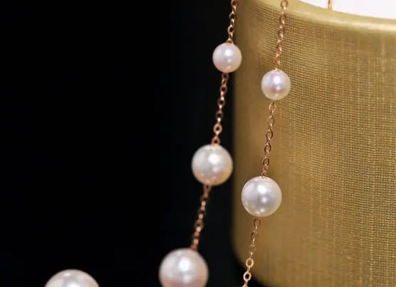 3-8mm Natural High Luster White Pearl Earrings, 18k Solid Rose Gold Earrings, Freshwater White Pearl Earrings, Anniversary Gift Idea Etsy