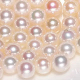 Natural Akoya Pearl Diamond Earrings - 18K Yellow Gold Etsy