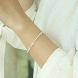3-4mm Natural Freshwater Baby Pearl Bracelets, Handmade 18k Solid Yellow Gold Baby Golden Pearl Bracelets, Freshwater Baby Pearl Beaded Etsy
