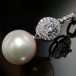 5A+ Natural High Luster White Pearl Necklace, Silver 925 Handmade Necklace, Anniversary Gift Idea, Gift for Mom, Gift for Her Etsy