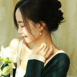 9mm High Luster Akoya Pearl Hook Earrings - 18K Yellow Gold Etsy