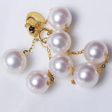 AAA+ Akoya Pearl Strand Bracelets - 18K Yellow Gold Etsy