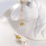 7-9mm High Luster White Beaded Pearl Earrings - 14K Yellow Gold Filled Etsy