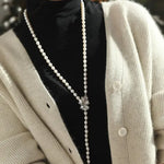 Multi-Layer Baroque Pearl Necklace - 80cm Freshwater Pearl Strand Etsy