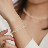 3mm Natural Akoya Baby Pearl Bracelets, Handmade 18k Solid Yellow Gold White Pink Baby Pearl Bracelets, Anniversary Gift Idea for Her Etsy